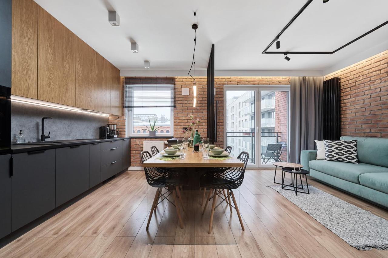 Lux Apartment Browary Wroclawskie By Noclegi Renters Exteriör bild